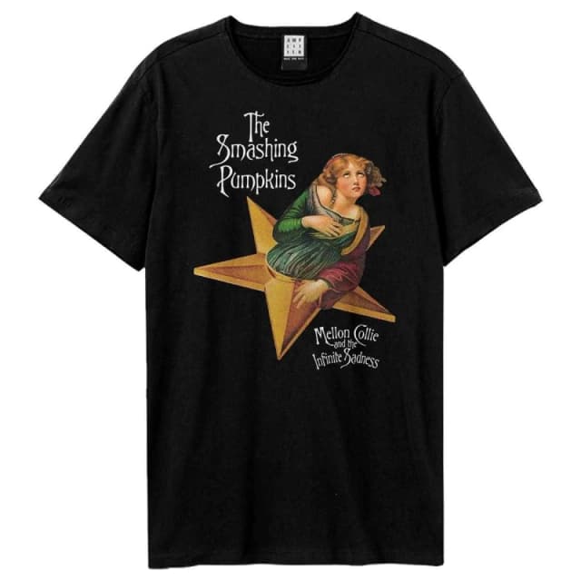 Amplified Amplified Men Mellon Collie And The Infinite Sadness The Smashing Pumpkins T-Shirt in Black Size: X-Small Black XS Male 5063852065547