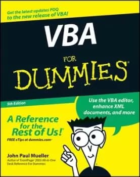 VBA for dummies - John Paul Mueller - Paperback - Used