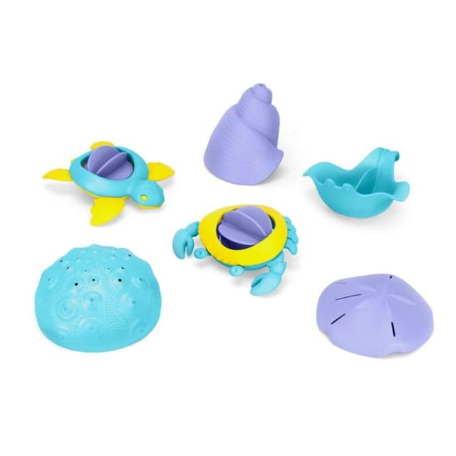 Green Toys Sea Life Set Toy in Blue Blue Unisex