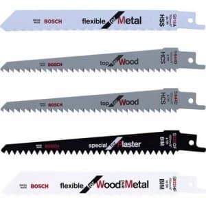 Bosch Home and GardenKeo 5-pack saw blade set for wood/metal/plasterboardF016800307 150 mm Suitable for Bosch Garden saw Keo