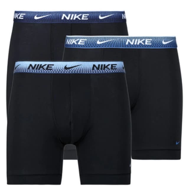 Nike COTTON BRIEF X3 mens Boxer shorts in Black
