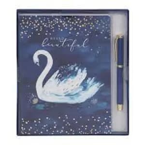 Hello Beautiful A5 64 Page Notepad & Pen Gift Set