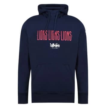 Canterbury British and Irish Lions Graphic Hoodie Mens - Blue