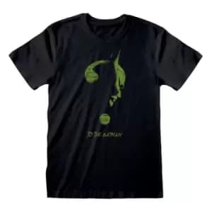 The Batman T-Shirt Riddler Silhouette Size S