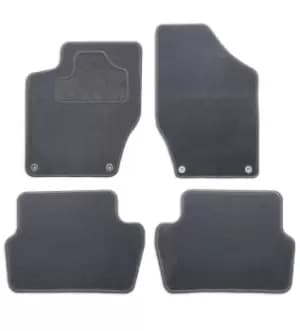 CUSTOPOL Floor mat set PGT155C PEUGEOT,CITROEN,DS,308 I Schragheck (4A_, 4C_),C4 II (B7),DS 4 / DS 4 CROSSBACK