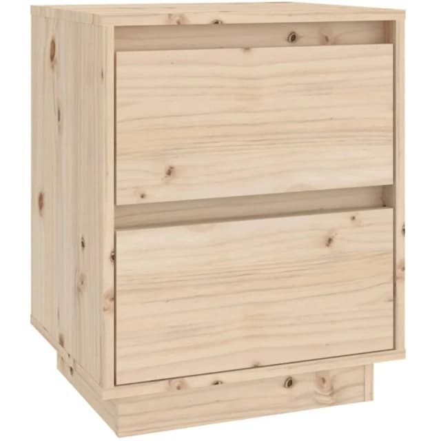 VIDAXL Bedside Cabinet 40x35x50cm Solid Wood Pine Vidaxl 8720286840122