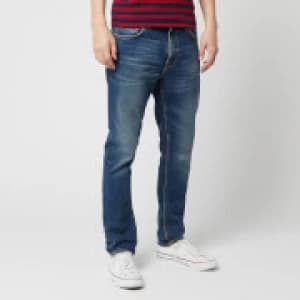 Nudie Jeans Mens Lean Dean Straight Jeans - Indigo Shades - W30/L32 - Blue