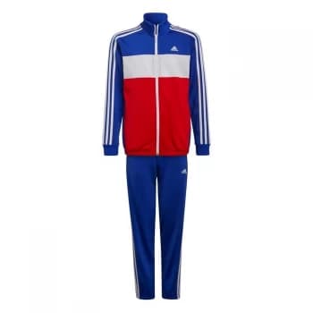 adidas Boys Essentials Tiberio Tracksuit - Blue/White