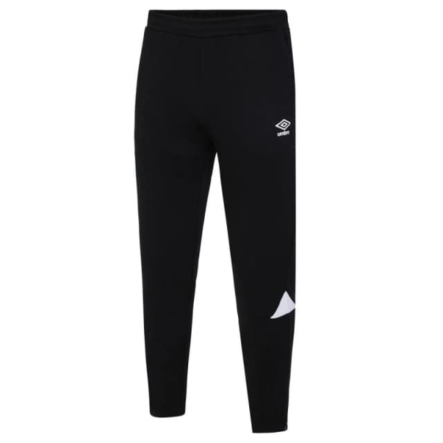 Umbro Umbro Men Total Tapered Training Jogging Bottoms in Black Size: Small Black S Male 5063107717634