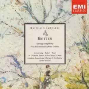 Britten Spring Symphony by Dame Janet Baker CD Album