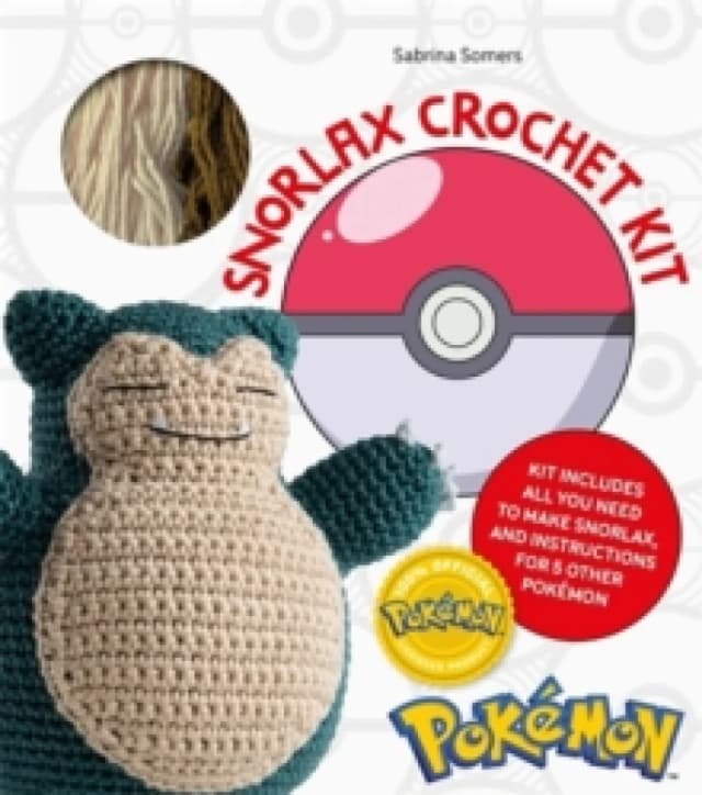 PokeMon Crochet Snorlax Kit : Includes Materials to Make Snorlax and Instructions for 5 Other PokeMon Kit