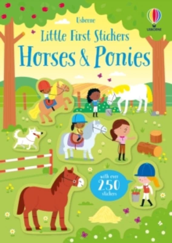 Kirsteen Robson Little First Stickers Horses and Ponies Book Multi unisex