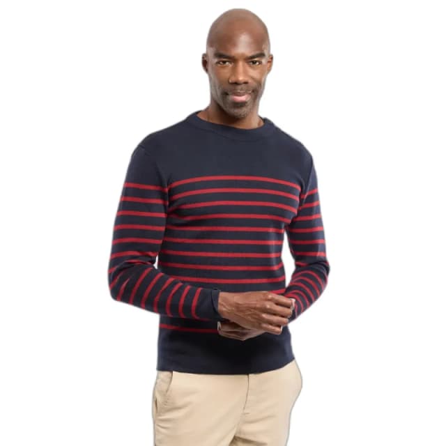 Armor-Lux Round neck sweater Armor-Lux Goulenez Bleu Male 2XL