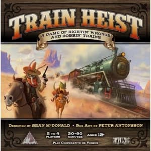Train Heist Board Game 2017
