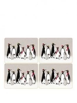Sara Miller Penguin Placemats ; Set Of 4