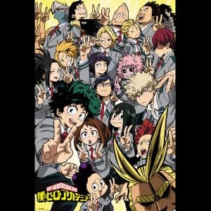 My Hero Academia School Compilation Maxi Poster