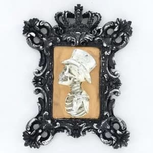 3D Skelton Male Portrait Wall Art