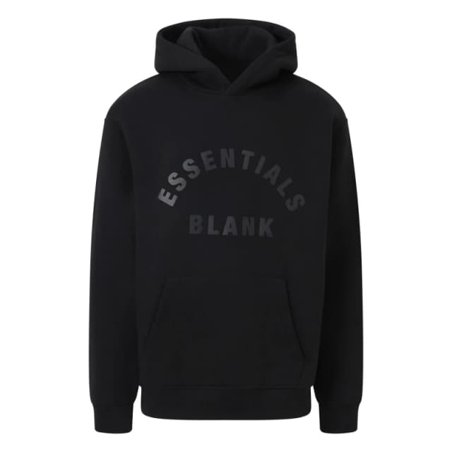 Blank Essentials Arch Hoodie Mens Black male Small