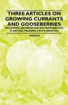 Three Articles on Growing Currants and Gooseberries - Including Information by Various Paperback