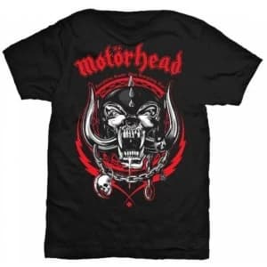 Motorhead 'Lightning Wreath' Mens Large T-Shirt - Black