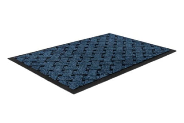 RugsX Doormat Antislip Vectra 0800 Outdoor, Indoor Blue 40X60 Cm