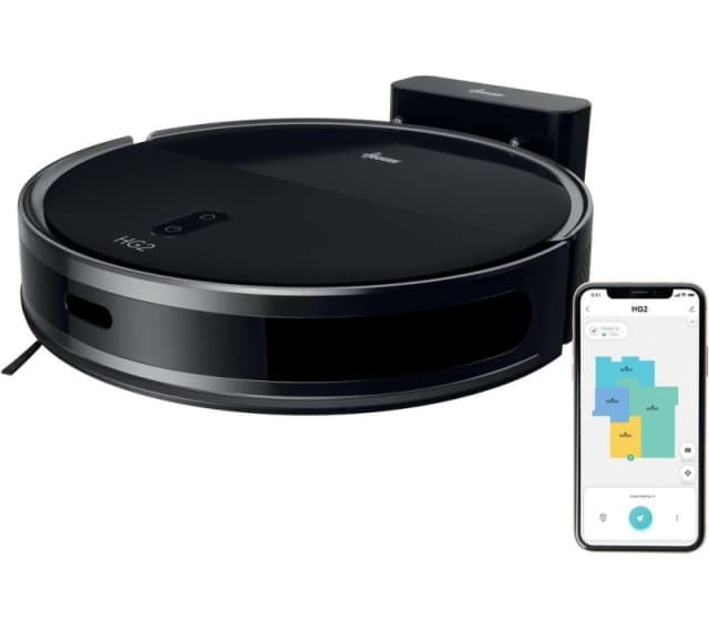 HOOVER HG2 Turbo Slim Hydro Robot Vacuum Cleaner - Black 8059019110301