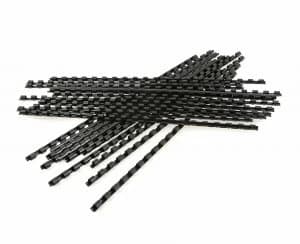 Rexel Comb Binding A4 21 Rings 6mm Pack of 25 Black