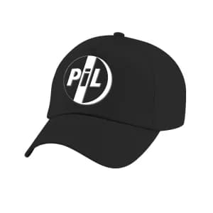 PIL (Public Image Ltd) - Logo Unisex Baseball Cap - Black