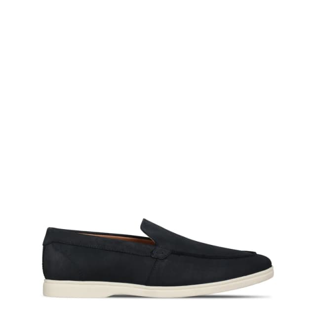 Jack Wills Leather Slip-On Loafer - Blue Blue 7
