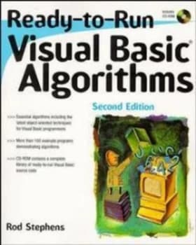 Ready-to-Run Visual Basic Algorithms by Rod Stephens Paperback