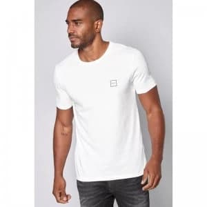 Hugo Boss Tales Chest Logo T-Shirt White Size 2XL Men