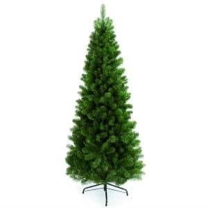 Premier Decoration Ltd Premier Green Slim Spruce Christmas Tree - 1.5m