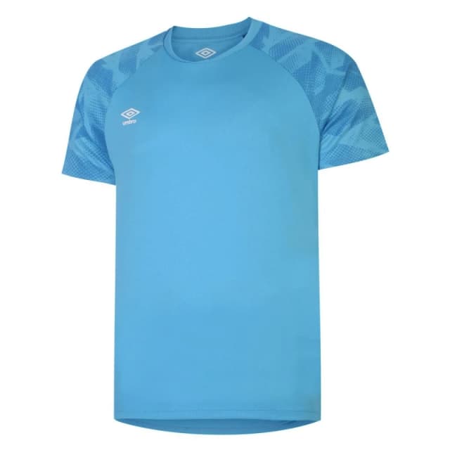 Umbro Umbro Men Atlas Jersey in Mid Blue Size: Small Mid Blue S Male 5063425547302