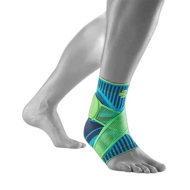 Left sports ankle guard Bauerfeind Bleu Unisex M Gauche