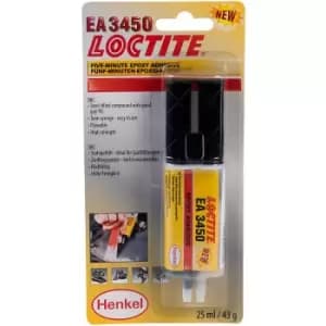 Loctite - 1886331 ea 3450 a&b Metal Filled (1:1) Twin Syringe 25ml