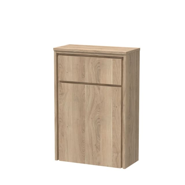 Balterley Floor Standing WC Unit - 818 x 555 x 260mm - Bleached Oak in Brown Brown Unisex