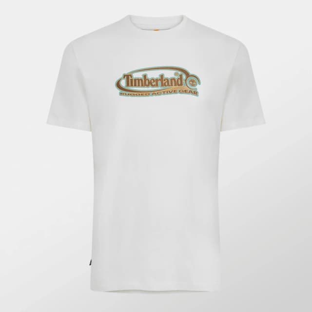 Timberland Logo Vintage T-Shirt White male S