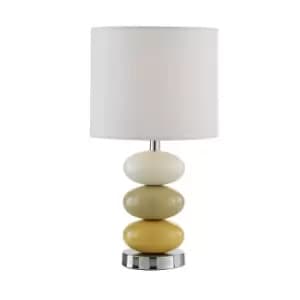 Village At Home Esme Table Lamp Ochre