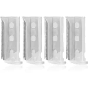 Tweezerman Facial Razor replacement blades for eyebrows 4 pc