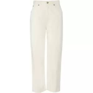 Barbour Westbury Barrel Leg Jeans - Cream