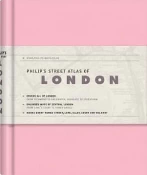 Philips Street Atlas of London Hardback