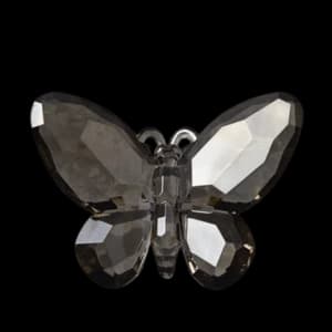 Decorative Standing Butterfly Grey Ornament