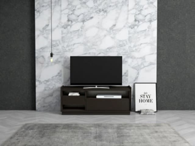 Kudl TV Cabinet 1.2M - Brown, Brown YCTV00910