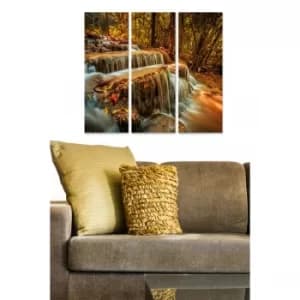 MDF289758095 Multicolor Decorative MDF Painting (3 Pieces)