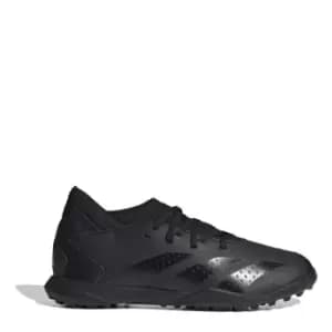 adidas Predator Edge.3 Childrens Astro Turf Trainers - Black