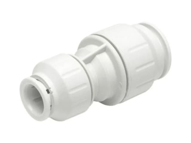 John Guest Straight Reducing Connector 22mm X 15mm White