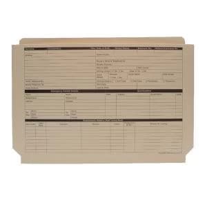 Custom Forms Expanding Personnel Wallet Buff Pack of 50 PWY02