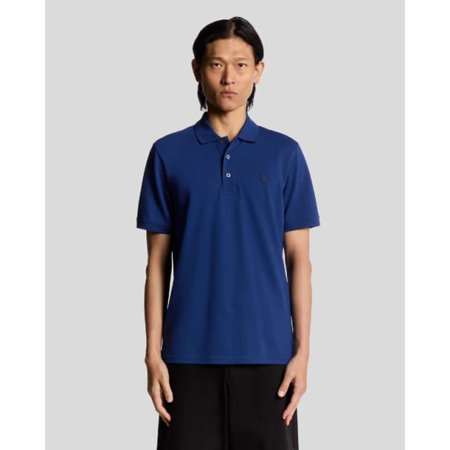 Lyle and Scott Superfine Polo Shirt Blue male XS