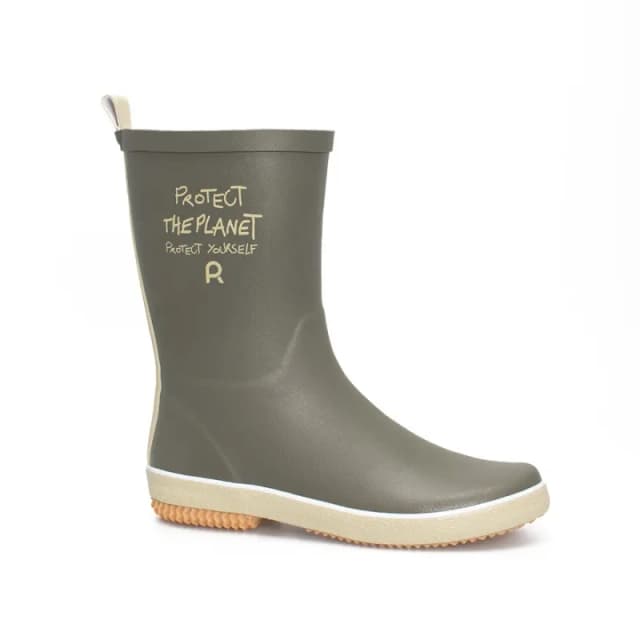 Rouchette Womens half rain boots Rouchette Protect The Planet Vert Female 36