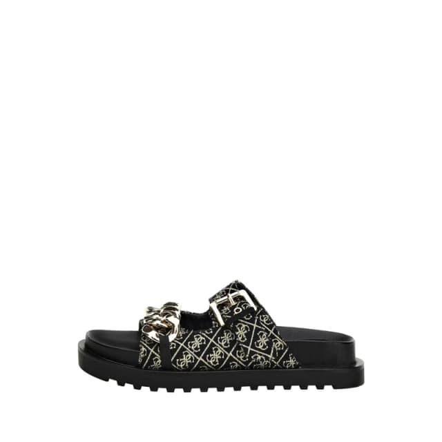 Guess Womens polyurethane flip-flops Guess Fatema Noir Female 36